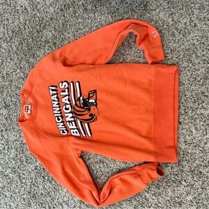 HOMAGE Orange Cincinnati Bengals Sweatshirt